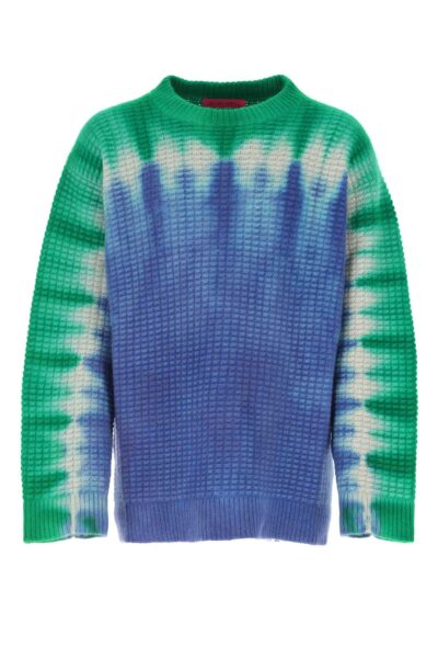 The Elder Statesman Multicolor Cashmere Sweater