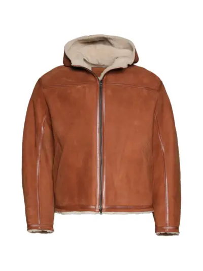 The Elder Statesman shearling jacket - Brown