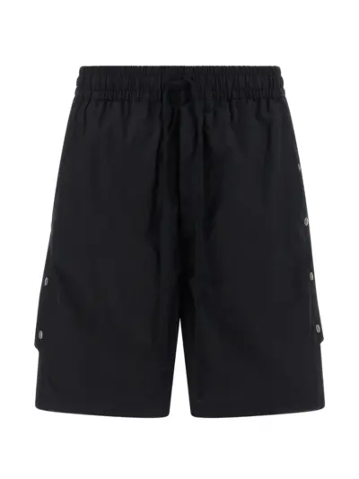 Thom Krom 33 drawstring-fastening shorts - Black