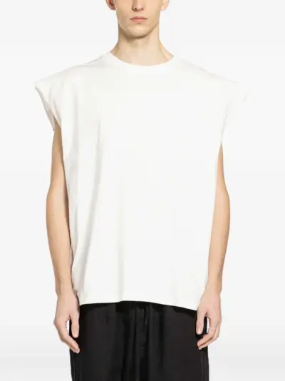 Thom Krom cotton tank top - Neutrals