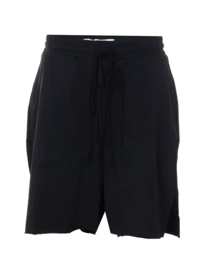 Thom Krom elasticated drawstring shorts - Black