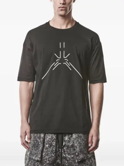 Thom Krom graphic T-shirt - Black