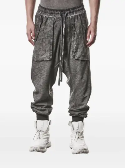 Thom Krom patch pocket track pants - Grey