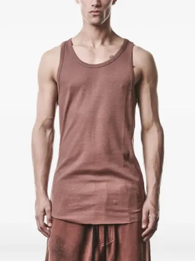 Thom Krom seam-detail tank top - Red