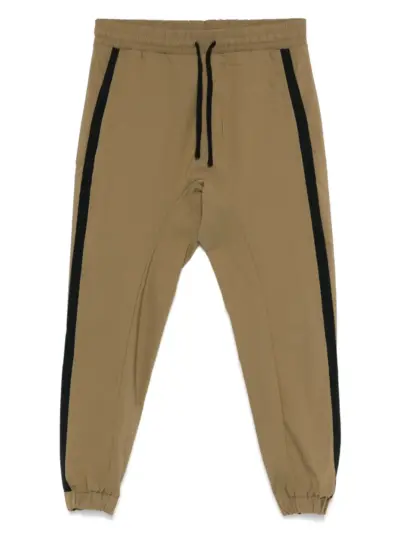 Thom Krom side-stripe track pants - Green