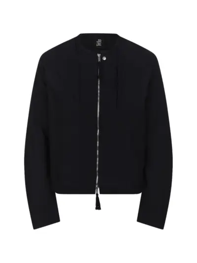 Thom Krom zip-up jacket - Black