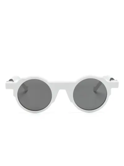 VAVA Eyewear BL0002 round-frame sunglasses - White