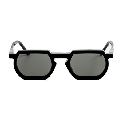 Vava Eyewear Wl0033 White Label Black/light Silver Sunglasses