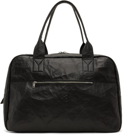 Y-3 Black Weekender Duffle Bag
