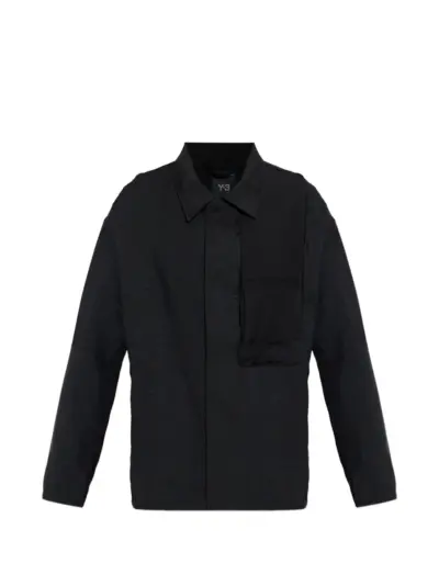Y-3 UTILITY chest-pocket jacket - Black