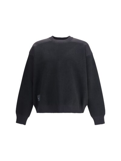 Y-3 Wool Padded Crew Sweater