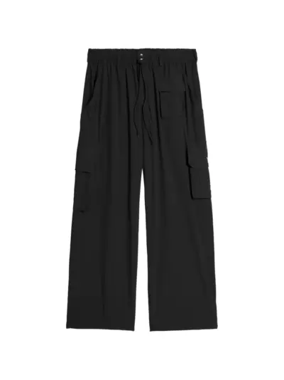 Y-3 cargo-pocket trousers - Black