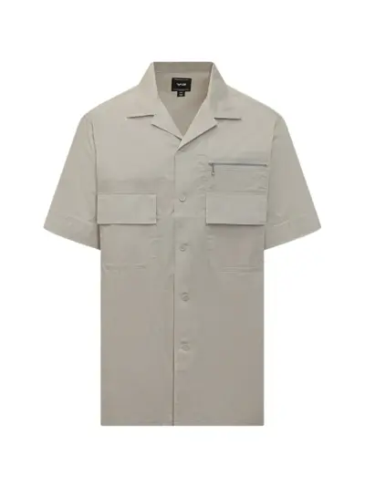 Y-3 pocket short-sleeve shirt - Neutrals