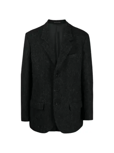 Yohji Yamamoto Pre-Owned notched-lapels blazer - Black