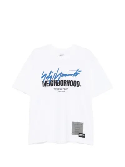 Yohji Yamamoto graphic-print T-shirt - White