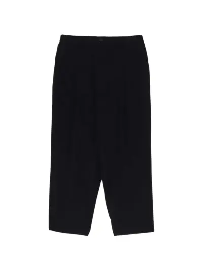 Yohji Yamamoto pleated trousers - Black