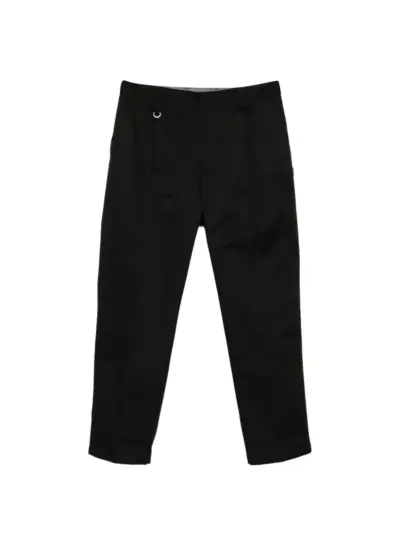 Yohji Yamamoto x Neighborhood tuck-work trousers - Black