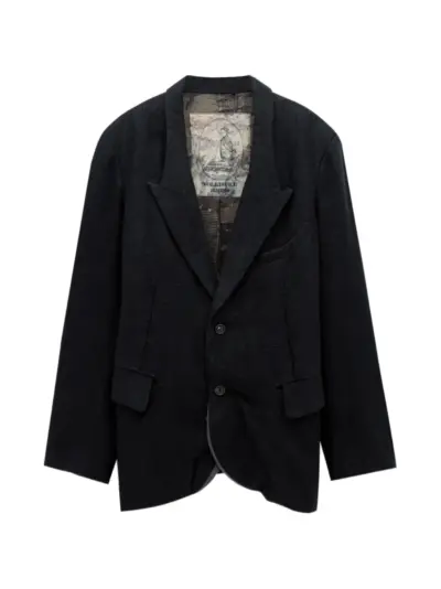 Ziggy Chen two-button blazer - Black