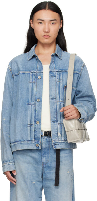 sacai Blue BEYONDEXX Denim Jacket