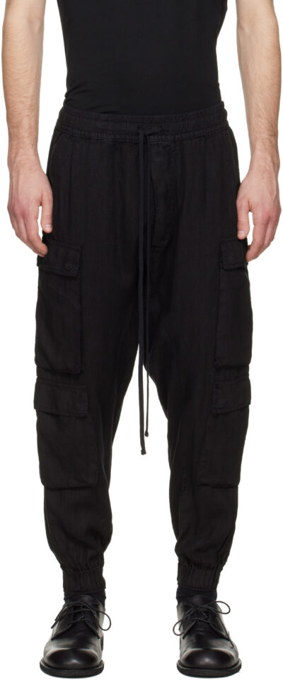 thom/krom Black M P 46 Cargo Pants