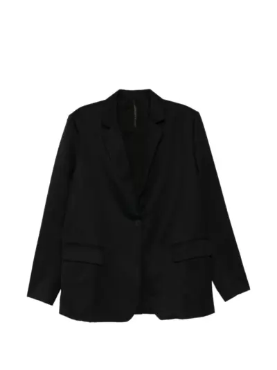 A Diciannoveventitre wool blazer - Black