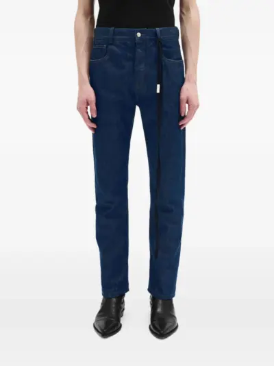 Ann Demeulemeester Selvedge jeans - Blue