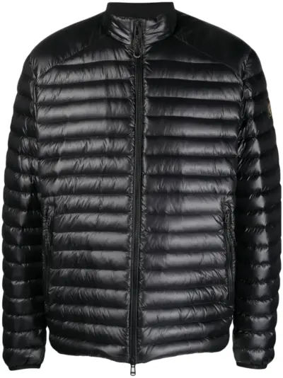 Belstaff Rambler logo-patch padded jacket - Black