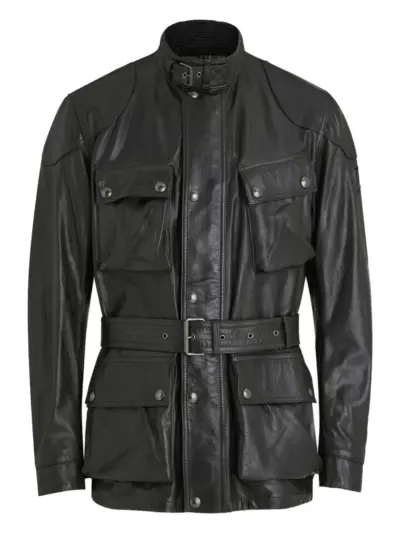 Belstaff Trialmaster leather jacket - Black