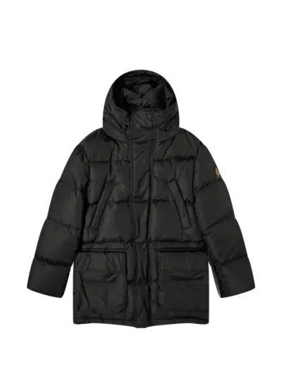 Belstaff straight hem hooded jacket - Black