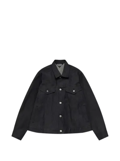 Black Comme Des Garçons denim jacket