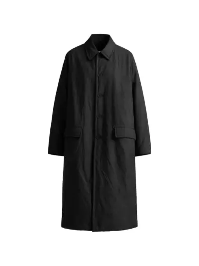 Casey Casey Milu button flap-pocket coat - Black