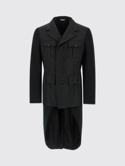 Coat COMME DES GARÇONS HOMME PLUS Men color Black