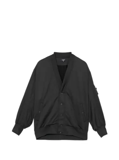 Comme des Garçons Homme V-neck jacket - Black
