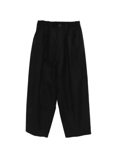 Comme des Garçons Homme elasticated-waistband trousers - Black