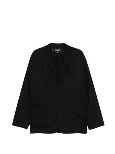 Comme des Garçons Homme patch-pocket blazer - Black