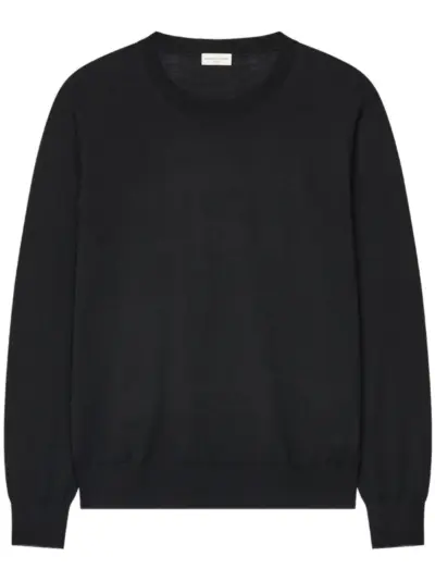 DRIES VAN NOTEN merino-wool sweater - Black