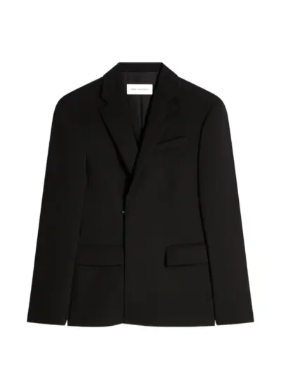 DRIES VAN NOTEN notched-lapel jacket - Black