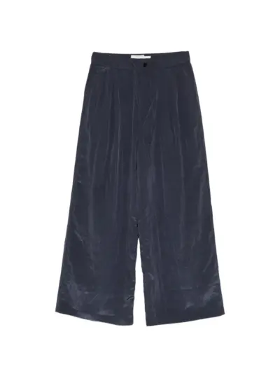 Feng Chen Wang drawstring trousers - Blue