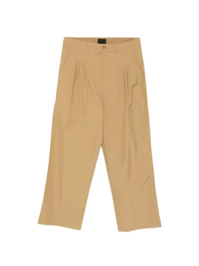 Frei-Mut pleated trousers - Neutrals