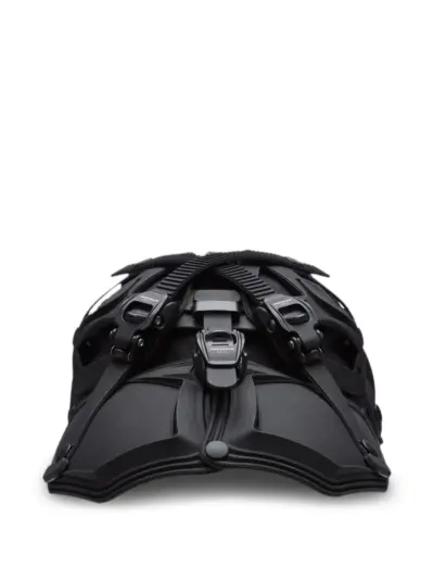 Innerraum buckle-detail visor hat - Black
