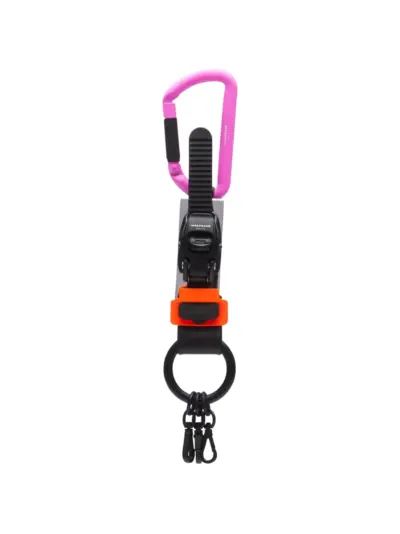 Innerraum carabiner metal keyring - Black