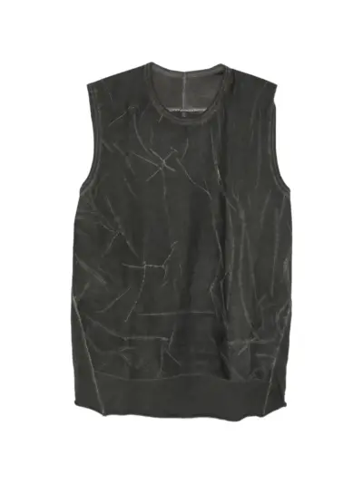 Isaac Sellam Experience sleeveless vest - Grey