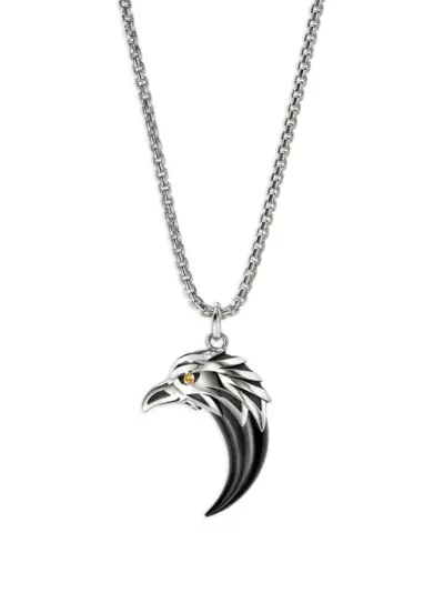 John Hardy Eagle Legends sterling silver necklace