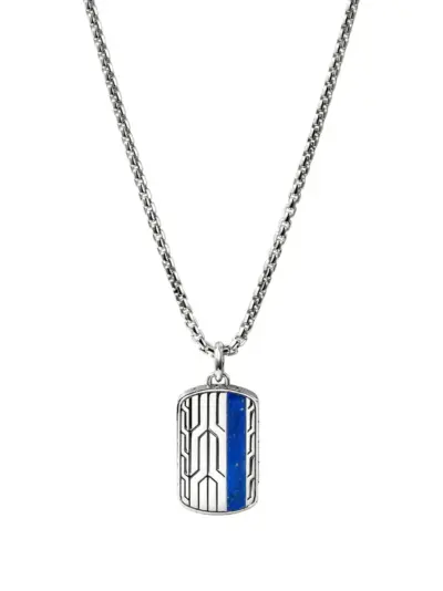 John Hardy Icon 50 lapis lazuli necklace - Silver