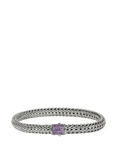 John Hardy Icon sterling silver gemstone bracelet