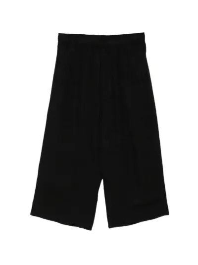 Julius cropped trousers - Black