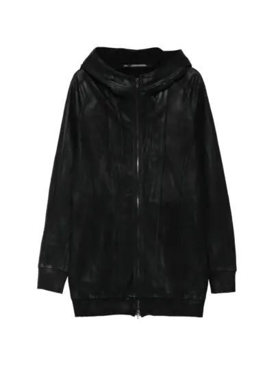 Julius seamed hoodie - Black
