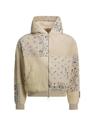 KAPITAL bandana-pattern bomber jacket - Neutrals
