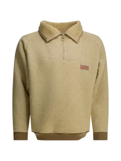 KAPITAL logo-patch sweatshirt - Neutrals