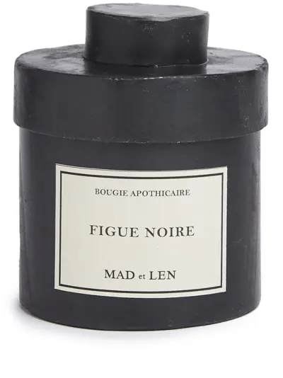 MAD et LEN Figue Noire scented candle (300g) - Black